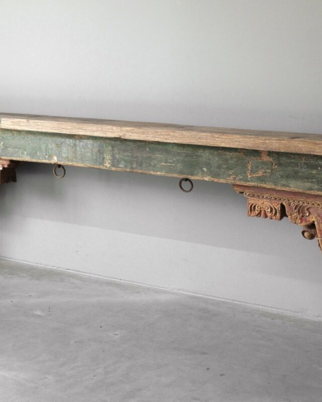 Be-Uniq Unieke Wandtafel | India | H78xB226xD30 cm