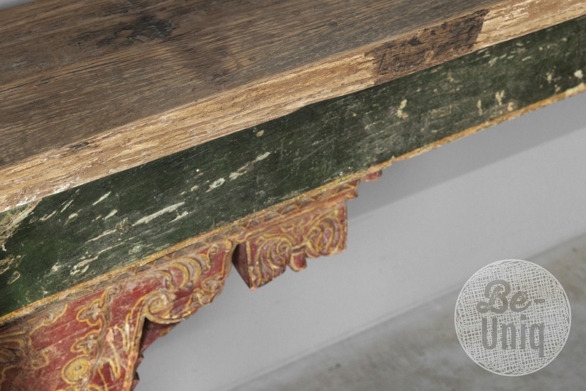 Be-Uniq Unieke Wandtafel | India | H78xB226xD30 cm
