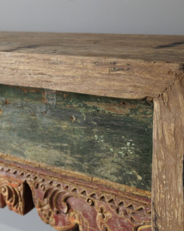 Be-Uniq Unieke Wandtafel | India | H78xB226xD30 cm