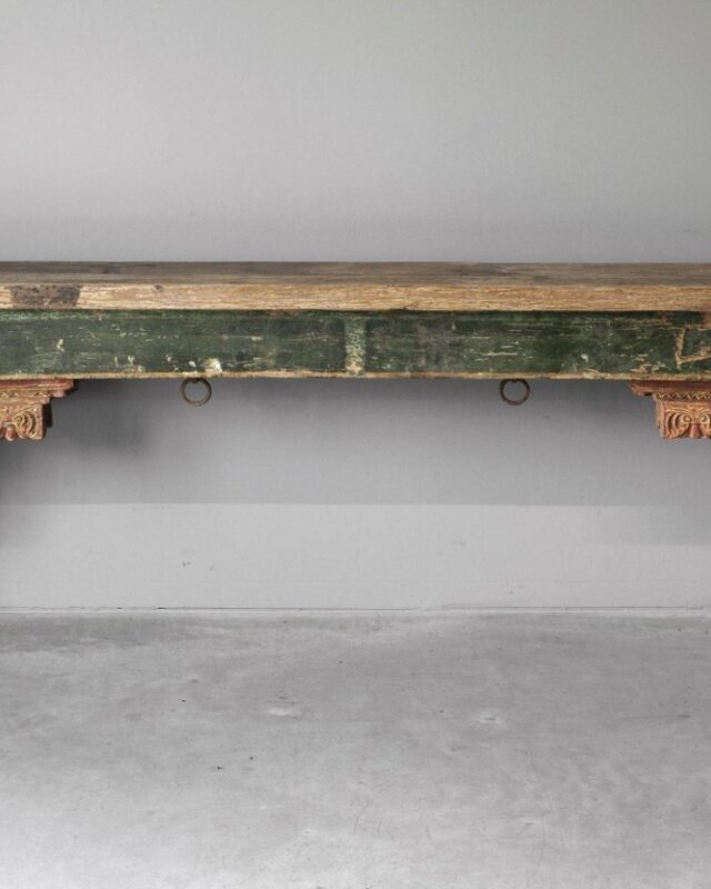Be-Uniq Unieke Wandtafel | India | H78xB226xD30 cm