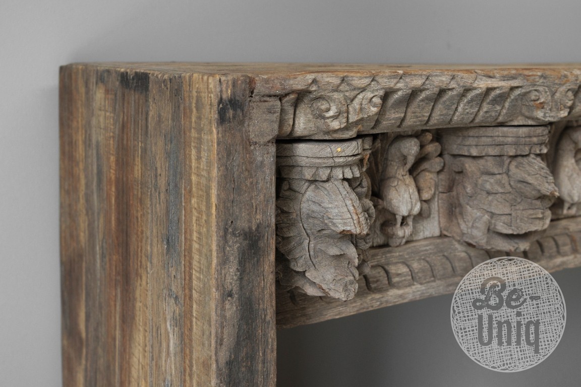 Be-Uniq Unieke Oude Wandtafel | India | H86xB127xD44 cm