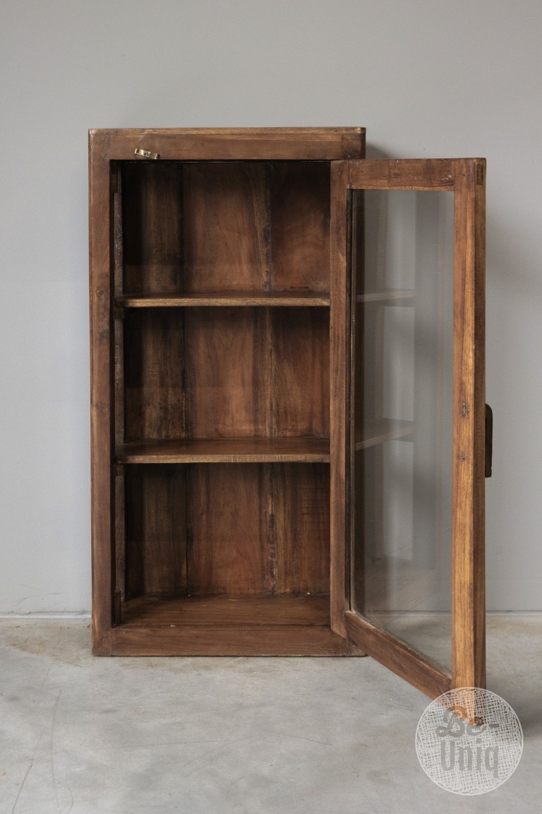 Be-Uniq Authentiek vitrinekastje | India | H92xB46xD17 cm