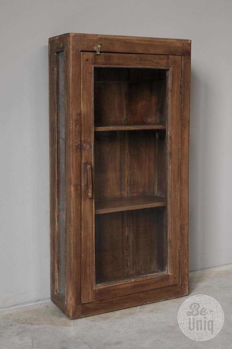 Be-Uniq Authentiek vitrinekastje | India | H92xB46xD17 cm
