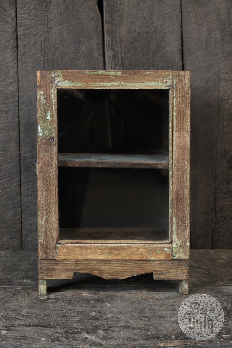 Be-Uniq Authentiek Vitrinekastje | India | H48xB30xD25 cm