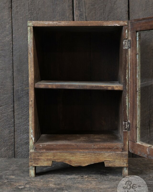 Be-Uniq Authentiek Vitrinekastje | India | H48xB30xD25 cm