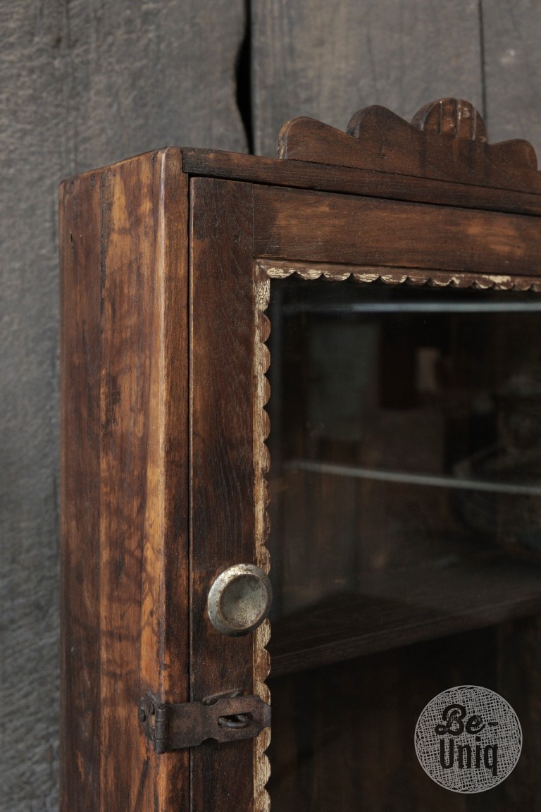 Be-Uniq Authentiek Vitrinekastje | India | H55xB35xD13 cm