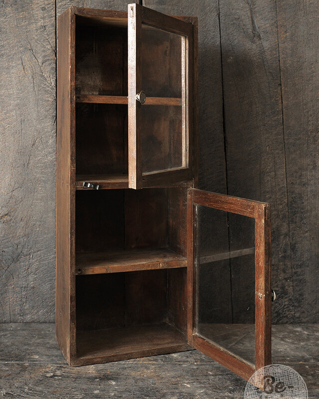 Be-Uniq Oud Displaykastje | India | H80xB29xD16 cm