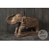 Authentiek Beeld | Olifant | India | H40xB56xD22 cm