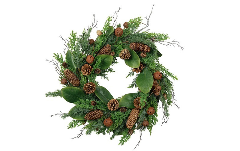 Rene Houtman Krans Met Dennenappels Sietse | Groen | D60 cm