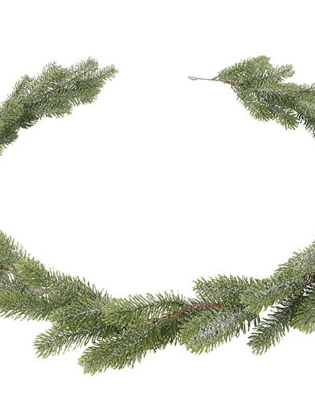 Rene Houtman Guirlande Abies Glauca Met Sneeuw | L168 cm