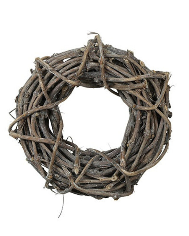 Rene Houtman Krans Talon S | Naturel | Wijnranken | D30 cm