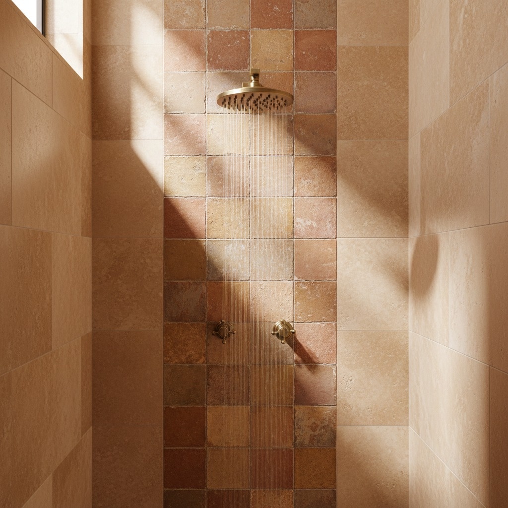 Rene Houtman Inbouw Douche - Brons