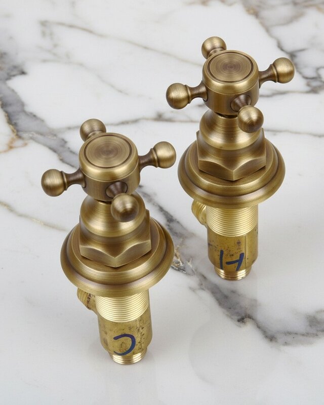 Rene Houtman Inbouw Douche - Brons