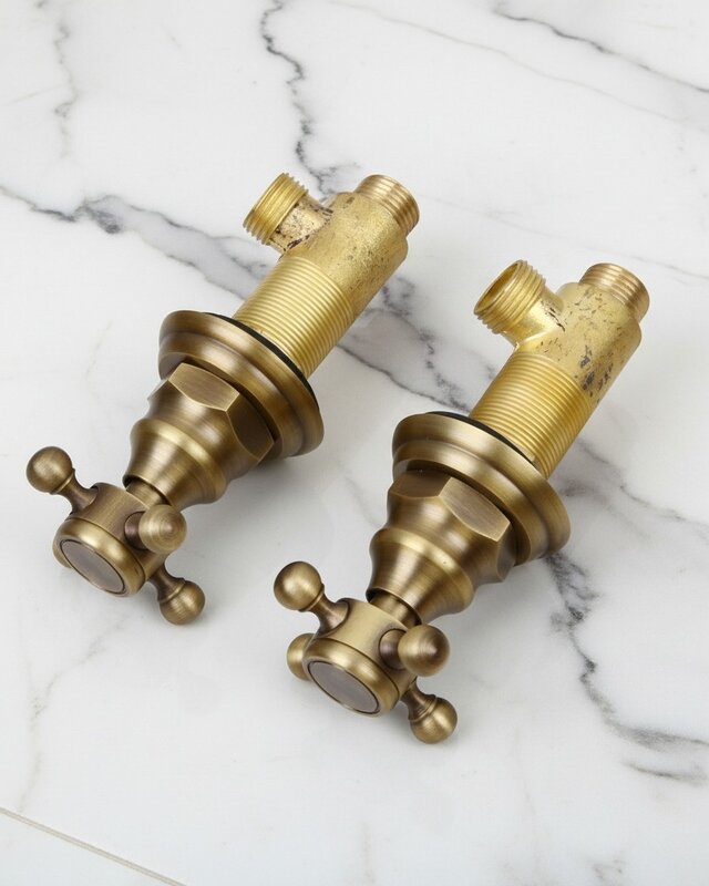 Rene Houtman Inbouw Douche - Brons