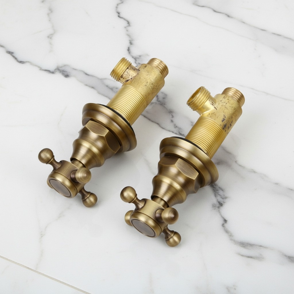 Rene Houtman Inbouw Douche - Brons