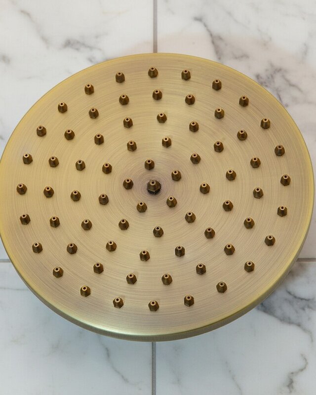 Rene Houtman Inbouw Douche - Brons