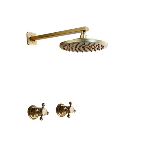 Rene Houtman Inbouw Douche - Brons