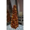 Strik Kerstboom Royals XL – Donkerbruin – L80 x B31 x H80 cm