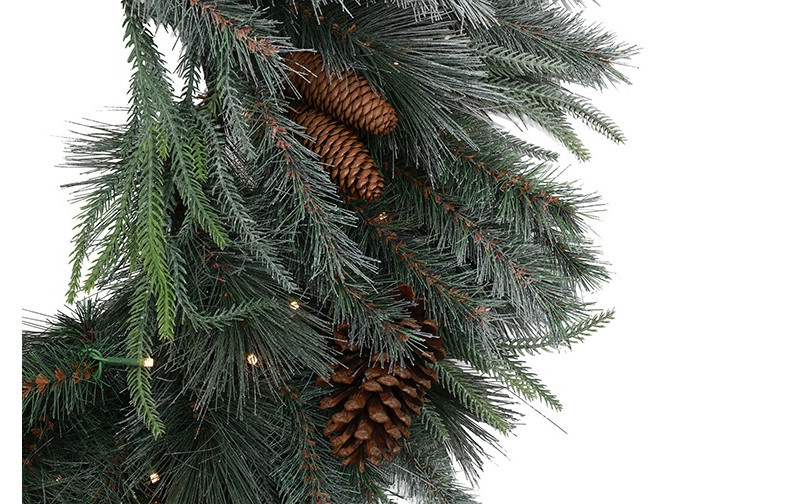 Rene Houtman LED Guirlande Abies Koreana Met Dennenappels S
