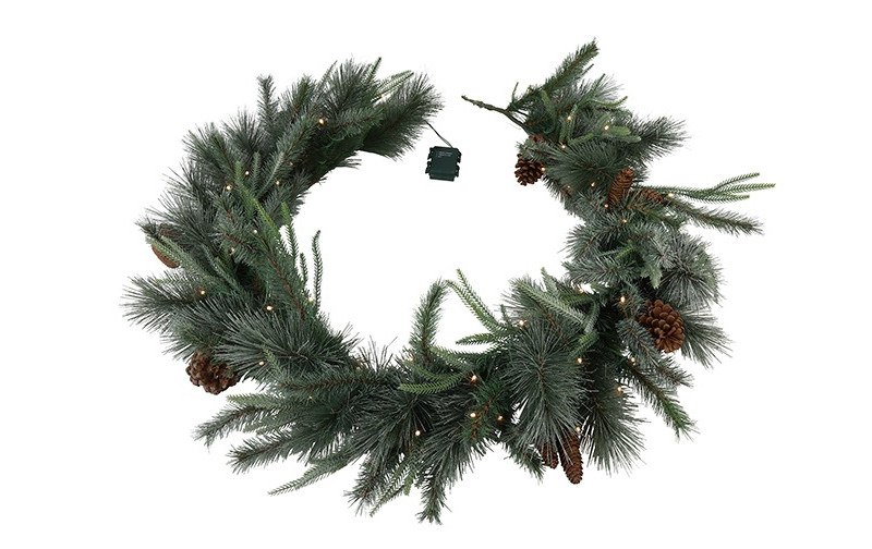 Rene Houtman LED Guirlande Abies Koreana Met Dennenappels S
