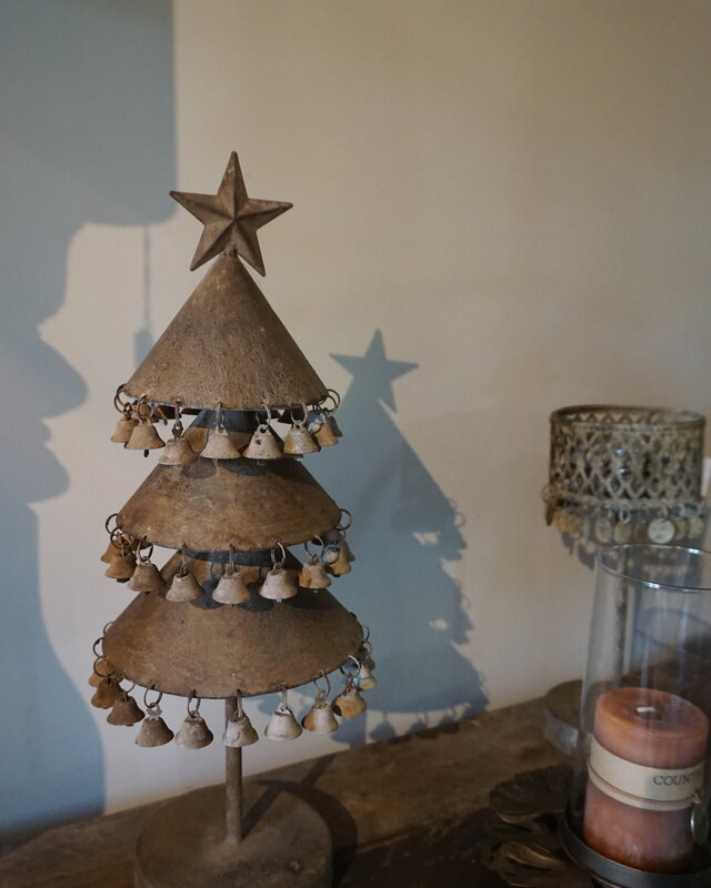 Rene Houtman Kerstboom Amira L – Roest – L18 x B18 x H46 cm