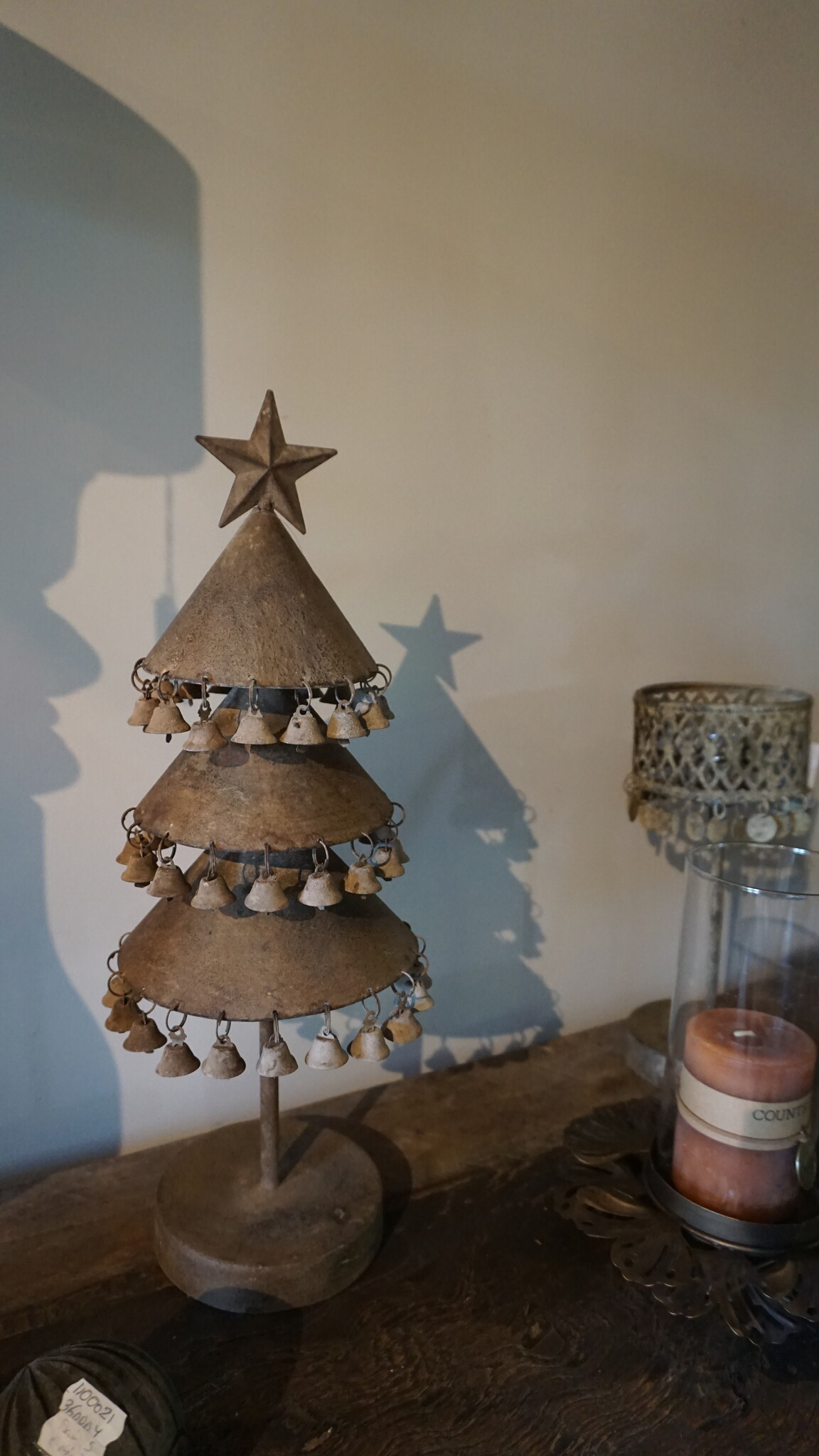Rene Houtman Kerstboom Amira L – Roest – L18 x B18 x H46 cm