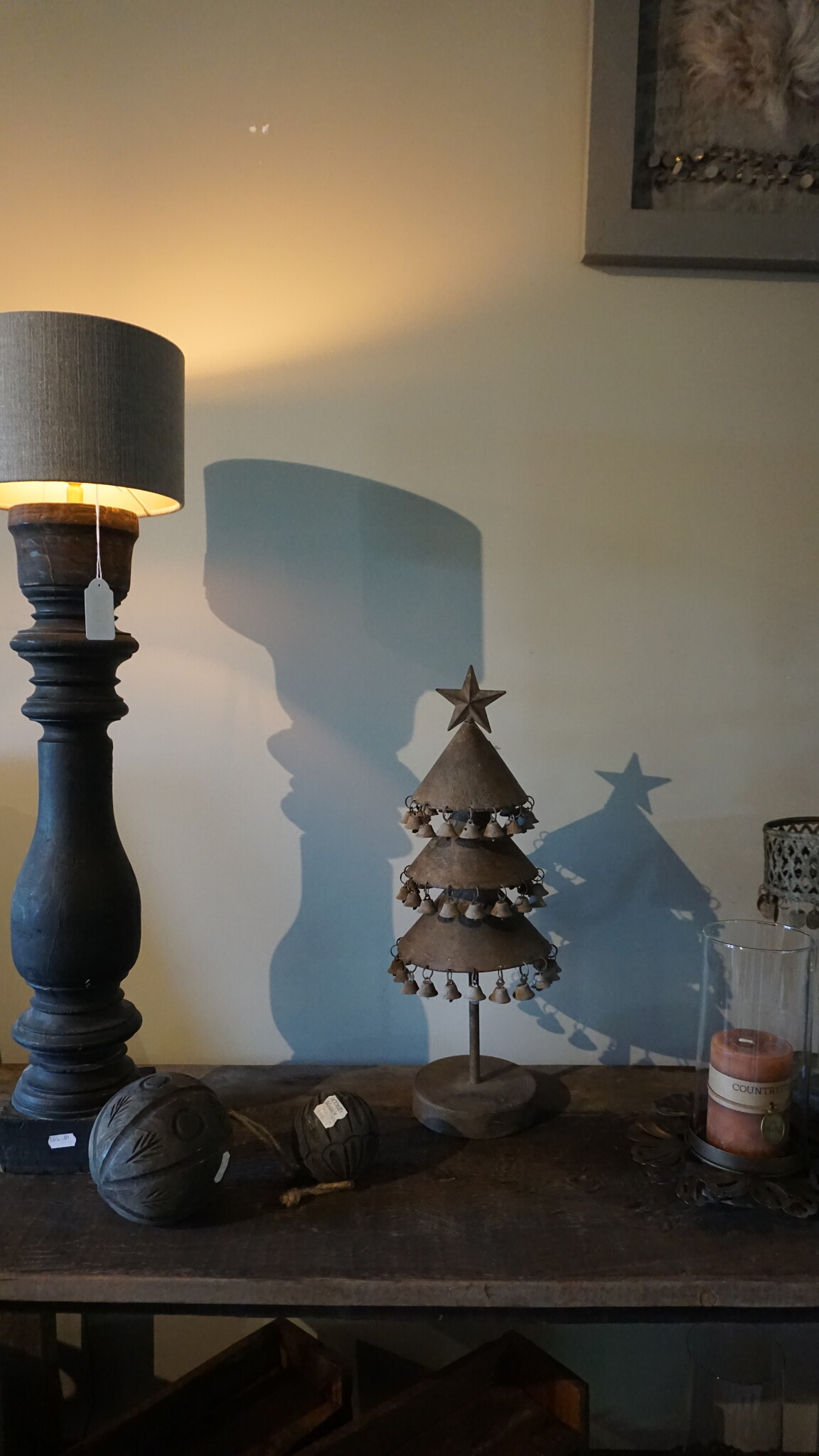 Rene Houtman Kerstboom Amira L – Roest – L18 x B18 x H46 cm
