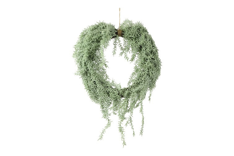 Rene Houtman Krans Asparagus M – Groen – 61 x 61 x 15 cm