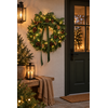 LED Krans Dennenappel Joost S – Donkergroen – 71 x 71 x 13 cm
