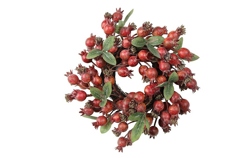 Rene Houtman Krans Roos | Rosa Canina | Rood | D21 cm