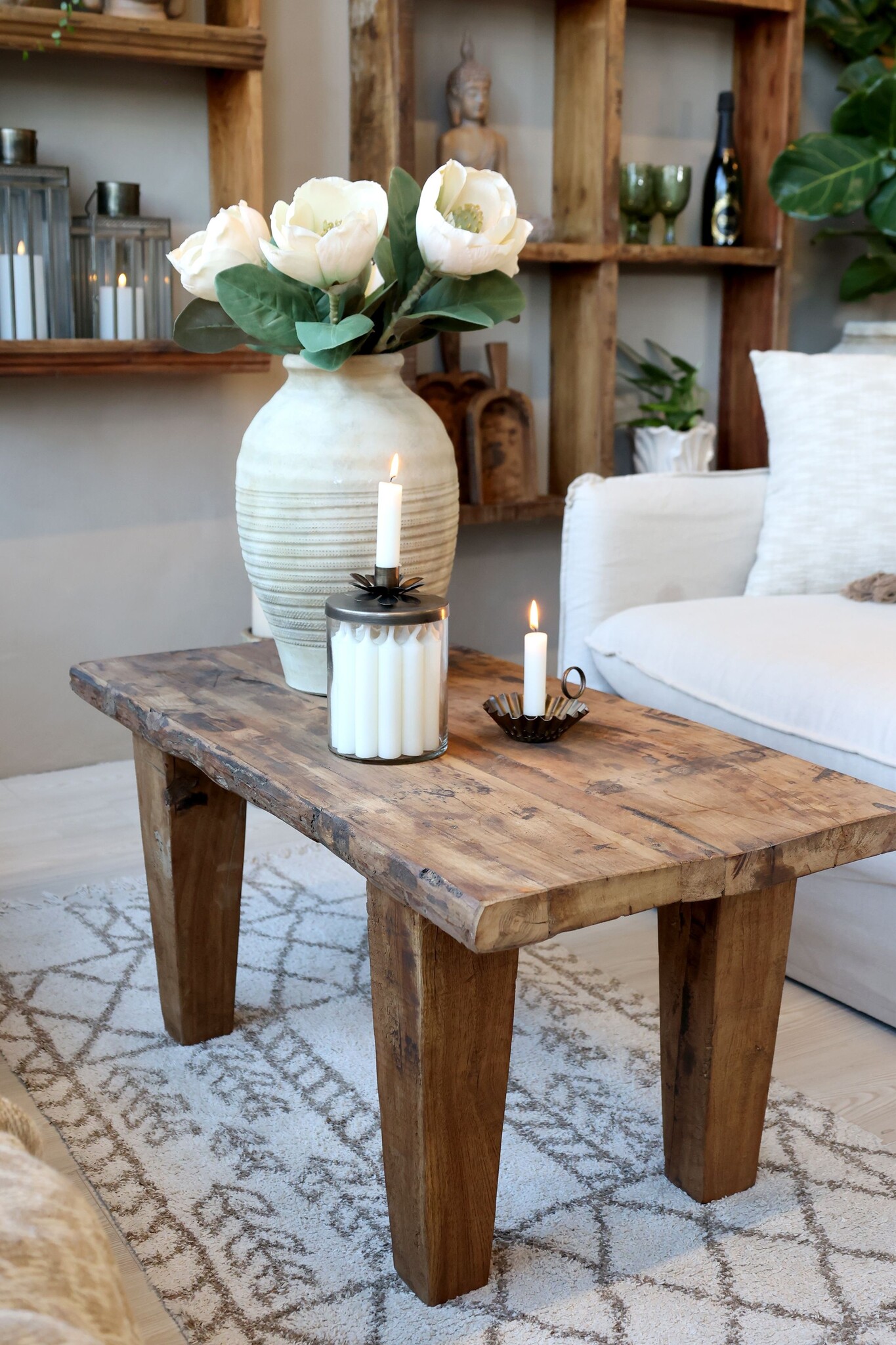 Rene Houtman Houten Salontafel Grimaud | H40 x L90 x D45 cm
