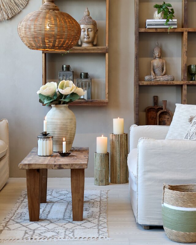Rene Houtman Houten Salontafel Grimaud | H40 x L90 x D45 cm