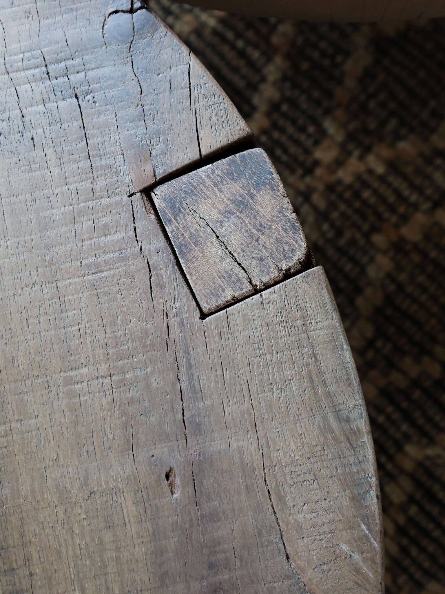 Rene Houtman Houten Salontafel Grimaud | Rond | H48 x D80 cm