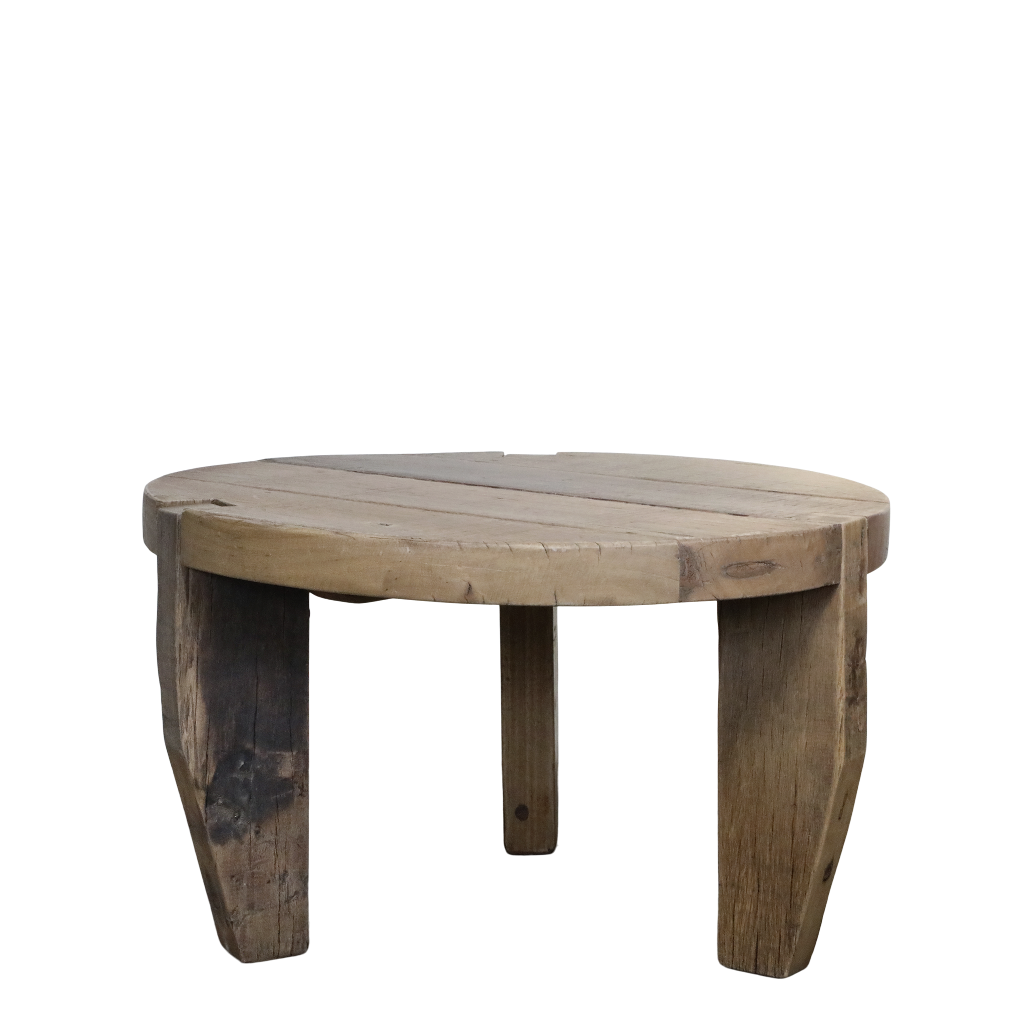 Rene Houtman Houten Salontafel Grimaud | Rond | H48 x D80 cm