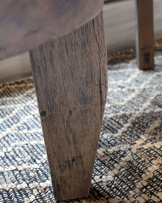 Rene Houtman Houten Salontafel Grimaud | Rond | H48 x D72 cm