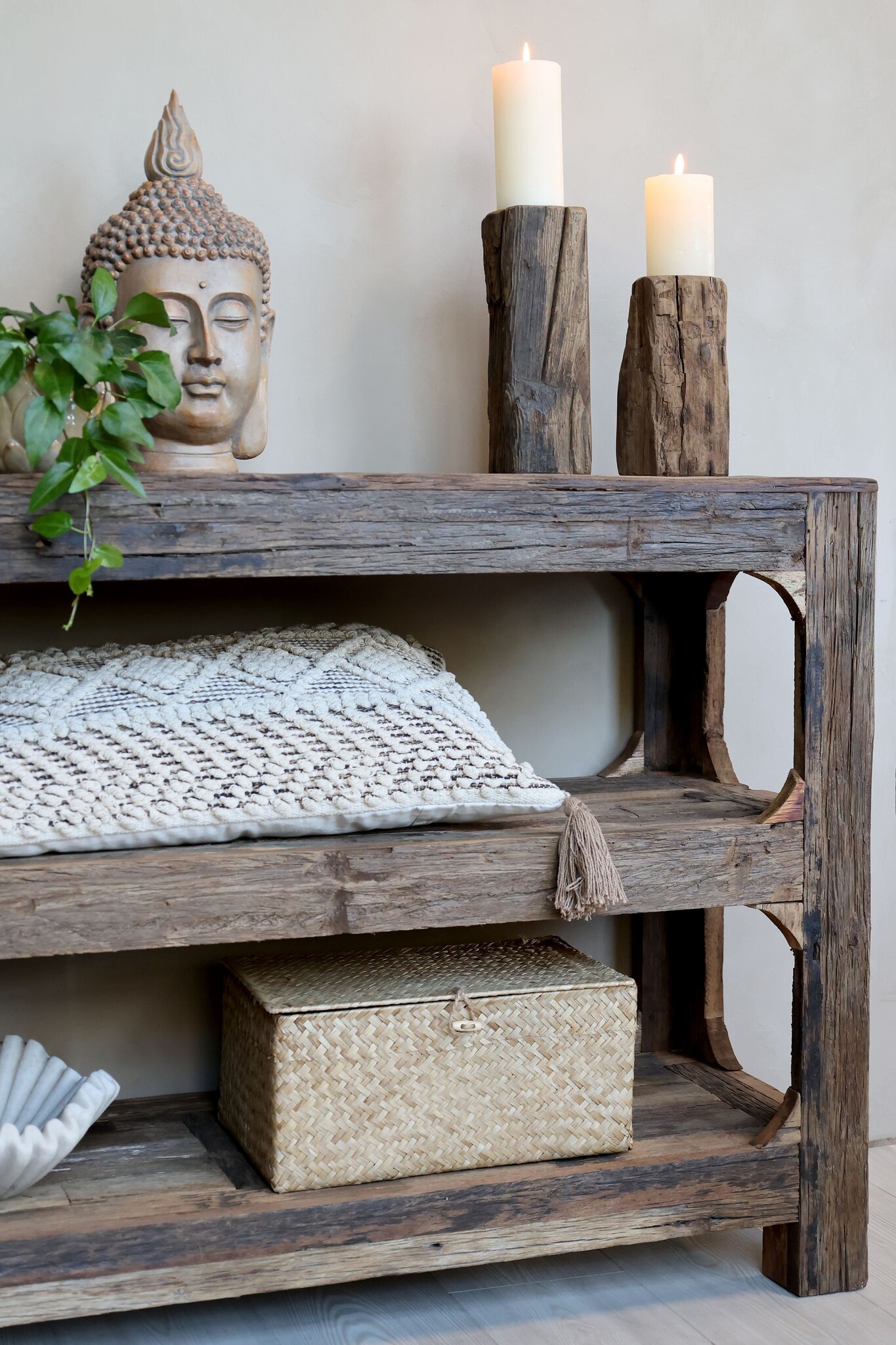 Rene Houtman Houten Sidetable Grimaud | H80 x L120 x D40 cm