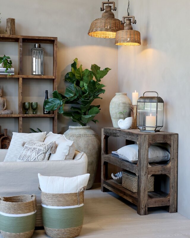 Rene Houtman Houten Sidetable Grimaud | H80 x L120 x D40 cm