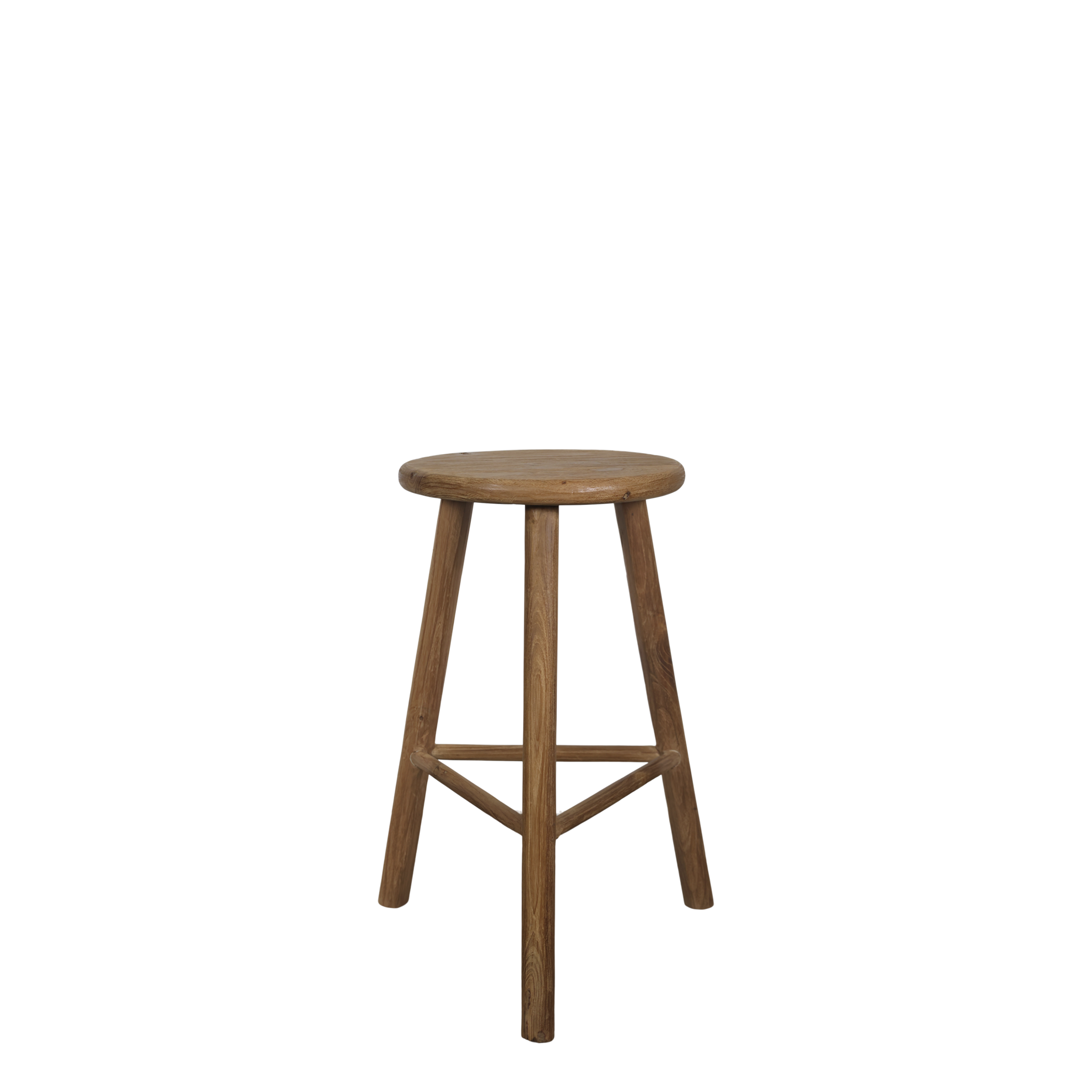 Rene Houtman Houten Stoel/Bijzettafel Grimaud | H65 x D50 cm