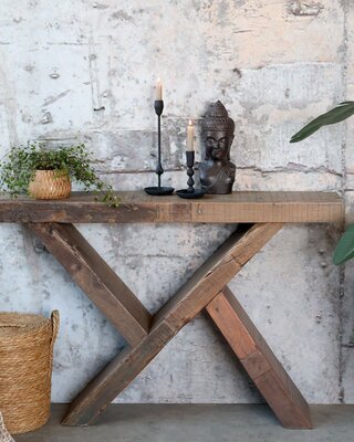 Rene Houtman Houten Sidetable Grimaud | H77 x L122 x D22 cm