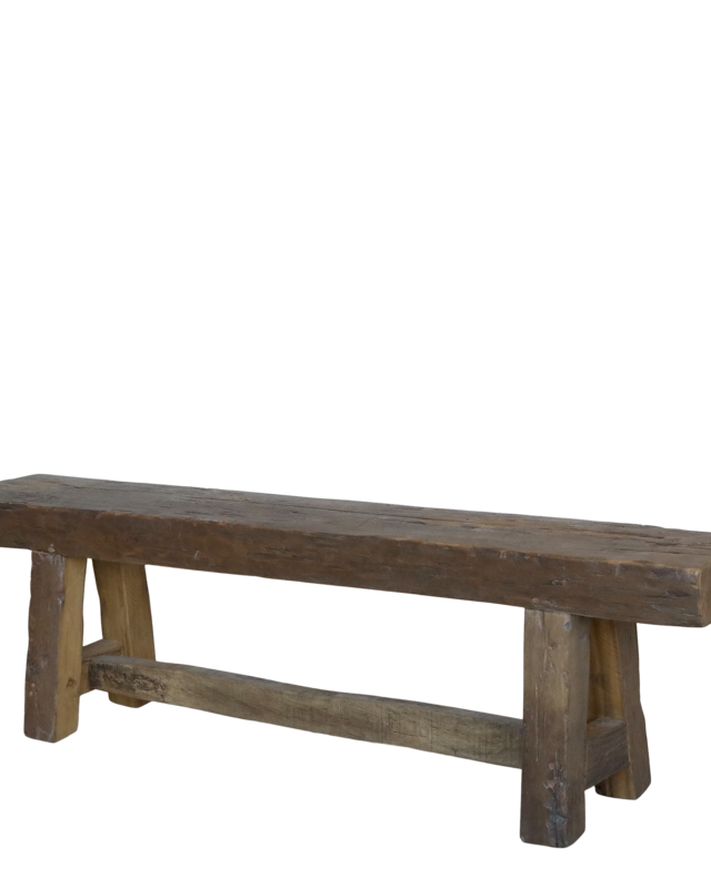 Rene Houtman Houten Bankje Grimaud | H45 x L150 x D26 cm
