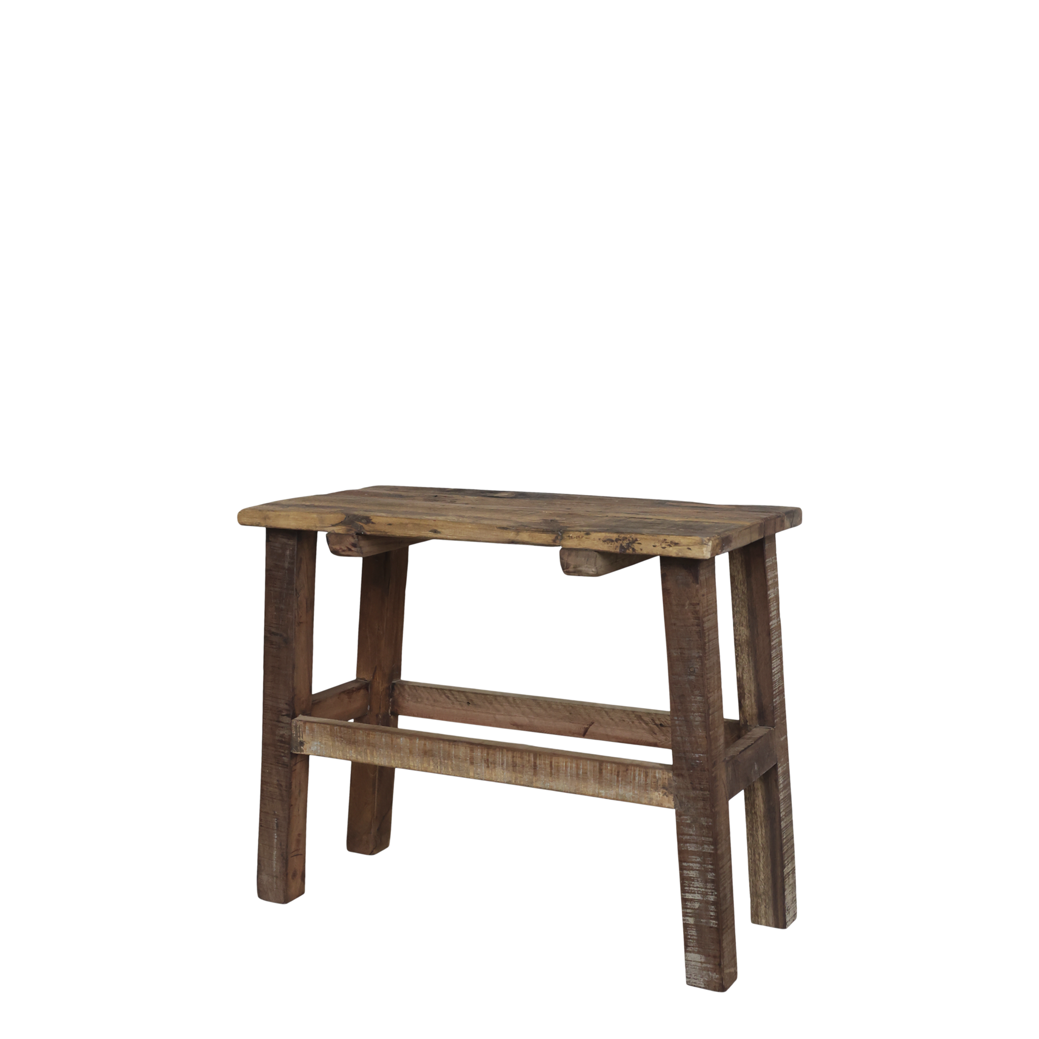 Rene Houtman Houten Bankje Grimaud | H50 x L60 x D30 cm