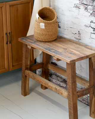 Rene Houtman Houten Bankje Grimaud | H50 x L60 x D30 cm