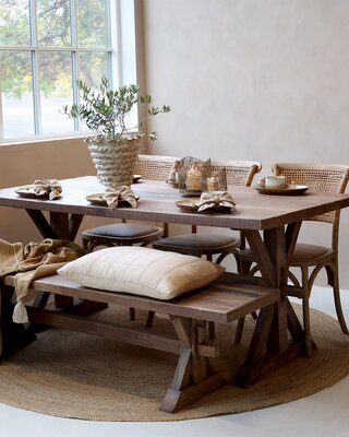 Rene Houtman Houten Bank Grimaud | H45 x L180 x D38 cm