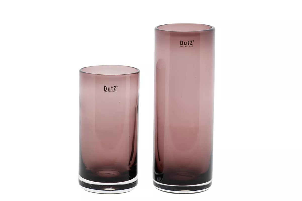 DutZ DutZ Cylinder Amethyst – Ø8 x H22 cm