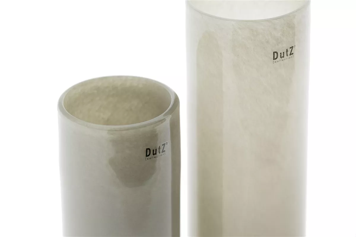 DutZ DutZ Cylinder Dark Taupe – Ø8 x H22 cm
