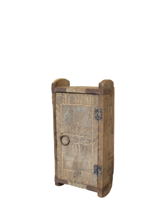 Rene Houtman Houten Wandkastje Grimaud | H32 x L15 x D9 cm