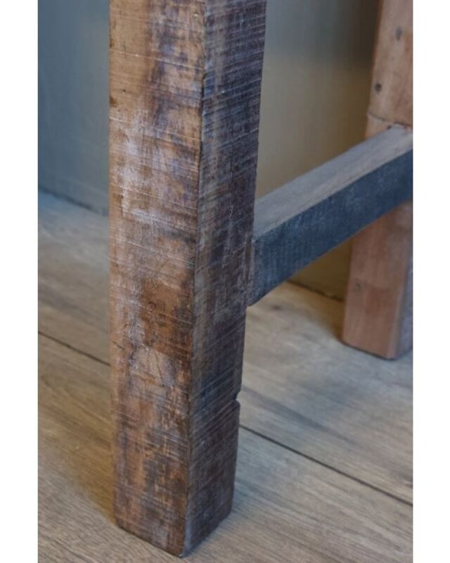 Rene Houtman Houten Haltafel Grimaud | H75 x L91 x D36 cm