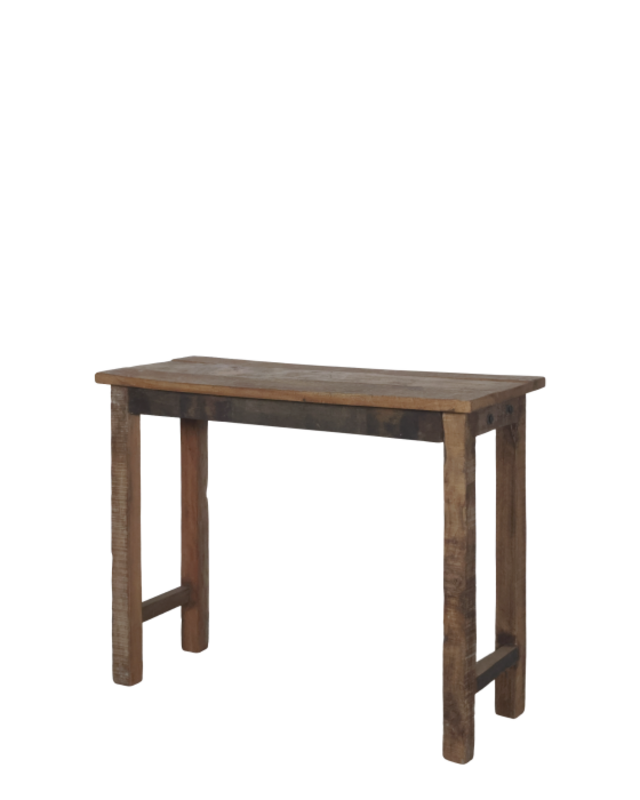 Rene Houtman Houten Haltafel Grimaud | H75 x L91 x D36 cm