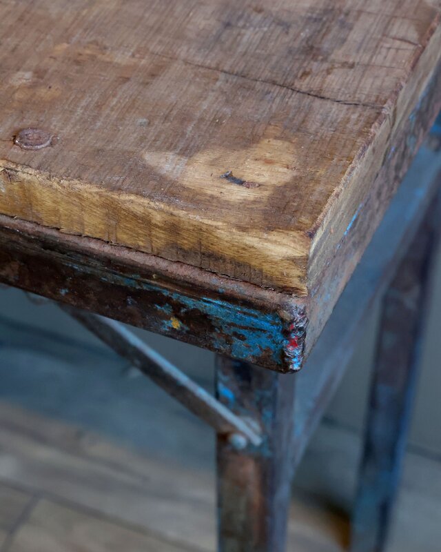 Rene Houtman Haltafel Grimaud | Ijzeren Poten | H75 x L160 x D53 cm