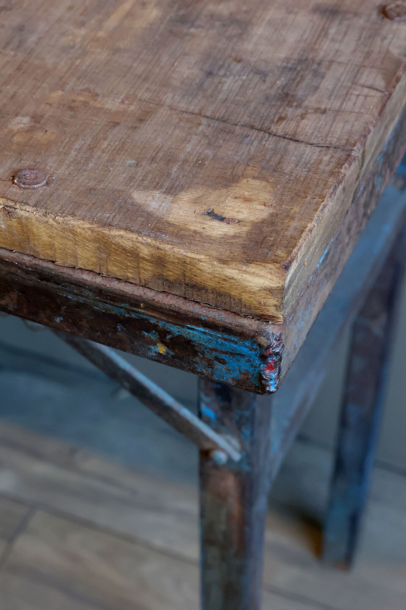 Rene Houtman Haltafel Grimaud | Ijzeren Poten | H75 x L160 x D53 cm